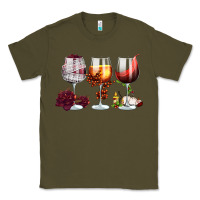 Hallothanksmas Halloween Thanksgiving  Christmas Wine Classic Tee | Teevron