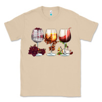 Mushroom hallothanksmas halloween thanksgiving  christmas wine Classic Tee - FaDigitalArtStudio