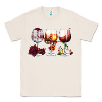 Natural hallothanksmas halloween thanksgiving  christmas wine Classic Tee - FaDigitalArtStudio