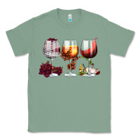 Sage hallothanksmas halloween thanksgiving  christmas wine Classic Tee - FaDigitalArtStudio