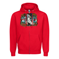 Red cowgirl Zipper Hoodie - SublimationCraftShop