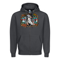 Smoke cowgirl Zipper Hoodie - SublimationCraftShop