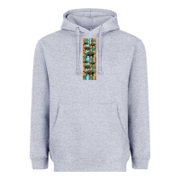 Heather Grey dinosaur ankylosaurus pen wrap Heavyweight Hoodie - Artiststas