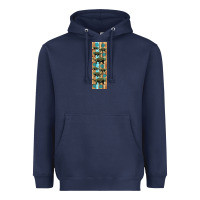 Navy dinosaur ankylosaurus pen wrap Heavyweight Hoodie - Artiststas
