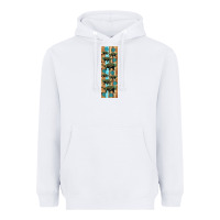 White dinosaur ankylosaurus pen wrap Heavyweight Hoodie - Artiststas
