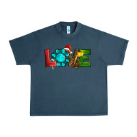 Midnight Navy Western Gemstone Christmas Love Urban Heavy Tee - RanaPortraitStore