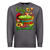 Charcoal Heather holy guacamole Premium Sweatshirt - AdoDesignShop