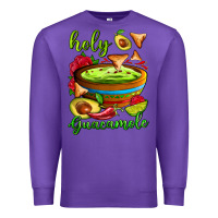 Purple holy guacamole Premium Sweatshirt - AdoDesignShop
