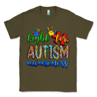 Army Green fight for autism awareness Classic Tee - Zillion Design Studio