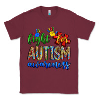 Burgundy fight for autism awareness Classic Tee - Zillion Design Studio