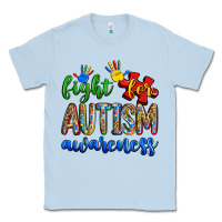 Dusty Blue fight for autism awareness Classic Tee - Zillion Design Studio