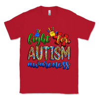 Red fight for autism awareness Classic Tee - Zillion Design Studio
