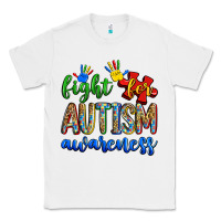 White fight for autism awareness Classic Tee - Zillion Design Studio