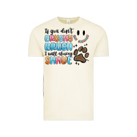 Vintage Arctic if you dont brushy brush i will shavey shave Vintage Tee - MaliasSmallBusiness