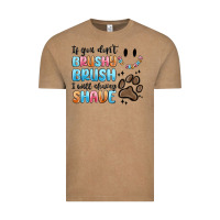 Vintage Coffee if you dont brushy brush i will shavey shave Vintage Tee - MaliasSmallBusiness