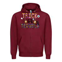 Burgundy Tequila Zipper Hoodie - CowhideDigitalArt