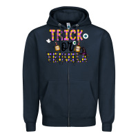 Navy Tequila Zipper Hoodie - CowhideDigitalArt