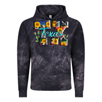 Cloud Black texas tx serape sunflower cowhide Vintage Hoodie - AdoDesignShop