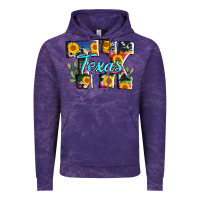 Cloud Purple texas tx serape sunflower cowhide Vintage Hoodie - AdoDesignShop