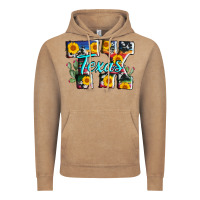 Vintage Coffee texas tx serape sunflower cowhide Vintage Hoodie - AdoDesignShop