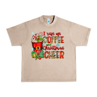 French Oak i run on coffee and christmas cheer Urban Heavy Tee - Zillion Design Studio