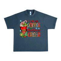 Midnight Navy i run on coffee and christmas cheer Urban Heavy Tee - Zillion Design Studio