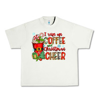 Pistachio i run on coffee and christmas cheer Urban Heavy Tee - Zillion Design Studio