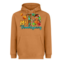 Meerkat my first thanksgiving with turkey Heavyweight Hoodie - AdoDesignShop