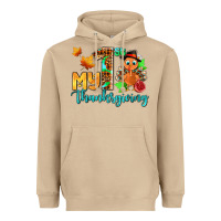 Mushroom my first thanksgiving with turkey Heavyweight Hoodie - AdoDesignShop