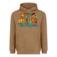 Toasted Coconut my first thanksgiving with turkey Heavyweight Hoodie - AdoDesignShop