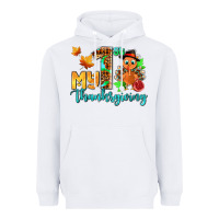White my first thanksgiving with turkey Heavyweight Hoodie - AdoDesignShop