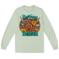 Matcha Highland Heifer Western Long Sleeve Tee - RanaPortraitStore