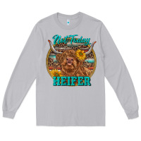 Moon Dust Highland Heifer Western Long Sleeve Tee - RanaPortraitStore