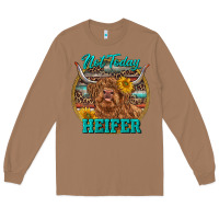 Toasted Coconut Highland Heifer Western Long Sleeve Tee - RanaPortraitStore
