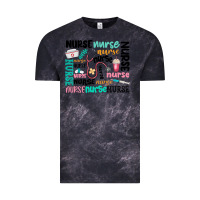 Cloud Black nurse Vintage Tee - MaliasSmallBusiness