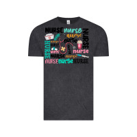 Vintage Black nurse Vintage Tee - MaliasSmallBusiness