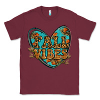 Burgundy fall vibes heart Classic Tee - RanaPortraitStore