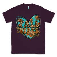 Plum fall vibes heart Classic Tee - RanaPortraitStore