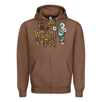 Chestnut bad witch vibes Zipper Hoodie - CowhideDigitalArt