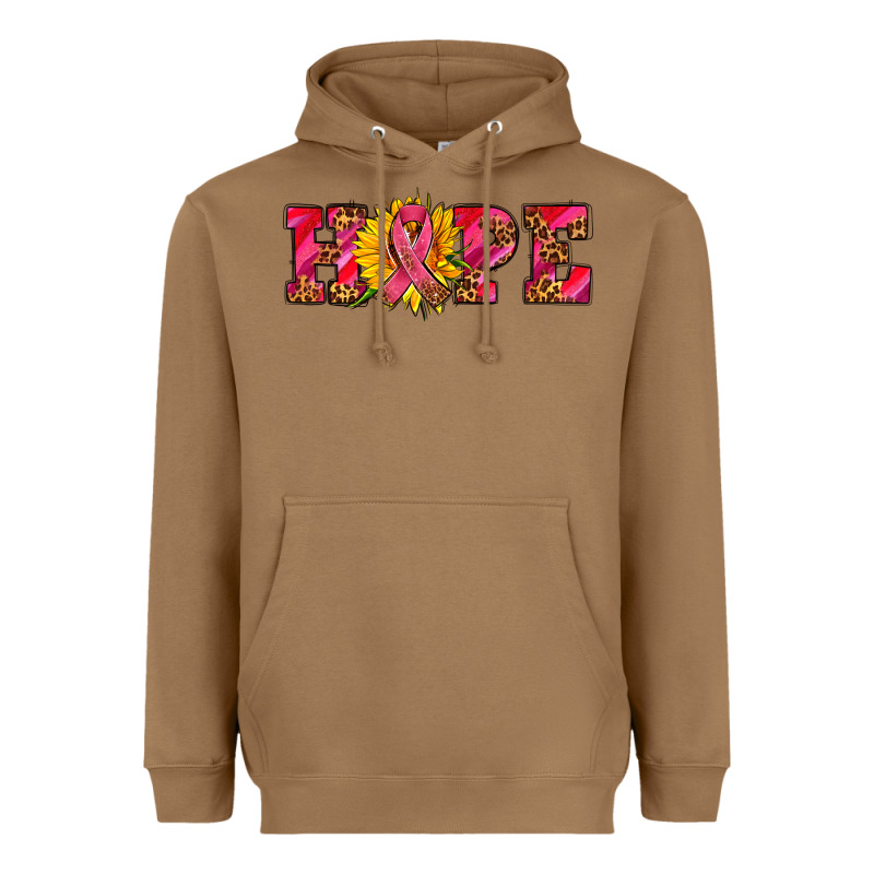 Hope Sunflower And Ribbon Heavyweight Hoodie by AdoDesignShop | Teevron
