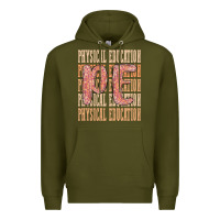 Army Green physical education Premium Hoodie - MaliasSmallBusiness