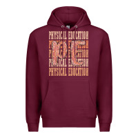 Burgundy physical education Premium Hoodie - MaliasSmallBusiness