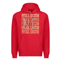 Red physical education Premium Hoodie - MaliasSmallBusiness