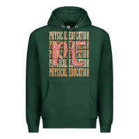 Sports Green physical education Premium Hoodie - MaliasSmallBusiness