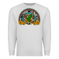Dove Grey cactus sunflower horseshoe rainbow Premium Sweatshirt - Artiststas
