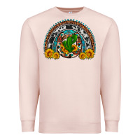 Pale Pink cactus sunflower horseshoe rainbow Premium Sweatshirt - Artiststas