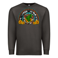 Smoke cactus sunflower horseshoe rainbow Premium Sweatshirt - Artiststas