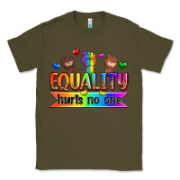 Army Green equality hurts no one Classic Tee - Zillion Design Studio