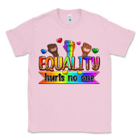 Bubblegum Pink equality hurts no one Classic Tee - Zillion Design Studio