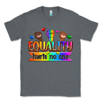 Charcoal Heather equality hurts no one Classic Tee - Zillion Design Studio